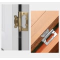 Miniatyrbilde 4 av 5: 2 stk. Rustfrie hengsler (antik bronse), 4 tommer rektangulært blad
