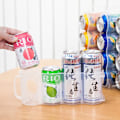 Pikkukuva 5 / 5: 4 Reikää Olut Tölkki Järjestäjä Jääkaappi Soda Juoma Pullo Pidike Jääkaappi