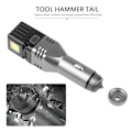Miniatyrbillede 5 af 5: Stærk lys lommelygte XPG+COB lampe med sikkerhedshammer foldbar