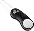 1 Stycke Allmetall Vikbart Golf Divotverktyg med Pop-up-knapp & M