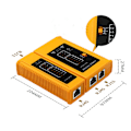 Miniatyrbilde 3 av 5: RJ11 RJ45 Kabeltester, nettverkstester kontinuitetstester for tvinnede par