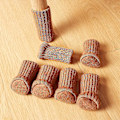 Miniatyrbild 5 av 5: 24-pack Stolsbensstrumpor Hög Elasticitet Golvskydd Halksäkra C