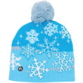 Miniatyrbillede 1 af 4: LED Lysende Julehatte Julemanden Grim Hat Beanies 10 Farver