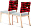 6 stk Jule Stolsetertrekk Jule Stolsetertrekk Hette B