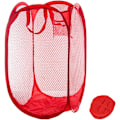 Miniatyrbillede 1 af 6: Foldbar Mesh Vasketøjskurv til Soveværelse, Børneværelse, Kollegieværelse