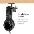 Miniatyrbillede 3 af 7: Gaming Headset Stativ, Dobbelt Hovedtelefonstativ - Bærbar Aluminium Un
