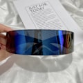 Miniatyrbillede 5 af 5: Festlige alt-i-én solbriller futuristiske skygge netværk solbriller