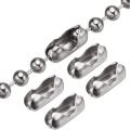 Miniatyrbillede 3 af 5: Kuglekæde 3 meter lang med 4,5 mm diameter med 10 assorterede c