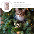 Miniatyrbilde 4 av 5: 21 stk Juletrær Ornament Kuler - Glitter Dekorert Julekule 3