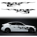 Pikkukuva 1 / 7: 2 kpl 103'' Universaali Flame Graphics Auton Sivutarra Fl