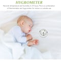 Miniatyrbillede 3 af 6: Hygrometer Termometer Indendørs Temperatur Luftfugtighedssensor Monitor