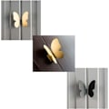 Miniatyrbillede 4 af 4: 1 Par Dekorative Solide Messing Butterfly Knapper til Dør Skab DXGHC
