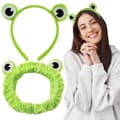 4-pack grod-ansiktsband breda pannband söta fe-makeup