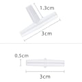 Miniatyrbillede 5 af 7: 40 stk. Akvarium Luftventil Slangeforbindelse Hvid Plastik Inline