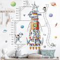 Miniatyrbild 4 av 5: 2 stycken rymdskeppsastronauters höjdmätrande linjal, tidig