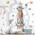 Miniatyrbilde 4 av 5: 2 stk. romskip-astronauter høydemåler, tidlig