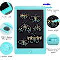 Miniatyrbilde 2 av 5: Fargerik LCD Skrivetavle 8,5 Tommer Elektronisk Skriving Digit DXGHC