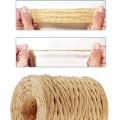 Miniatyrbillede 4 af 6: Raffia Papir Håndværk Bånd Emballeringspapir Garn