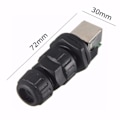 Miniatyrbillede 5 af 6: 1 stk. RJ45 Netværksconnector: Vandafvisende, Brandhæmmende, Brand