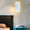 Miniatyrbilde 7 av 7: LED Vegglampe, 9W, Sengelampe med USB-lading