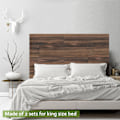 Miniatyrbillede 2 af 7: 1 stk. 20*300CM/7.87*118.1\" Simpel PVC Simuleret Piltræ Beds
