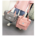 Miniatyrbillede 6 af 7: Stor Foldbar Rejsetaske, Nylon Udvidbar Weekender Lug