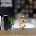 Miniatyrbillede 6 af 7: Tænkeren Statue, Resin Tænker Skulptur Abstrakt Statue Moder