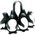 Miniatyrbilde 1 av 5: Egguins - Egg Holder - Eggkopp - Morsom Eggkopp - Svart Eggkopp -