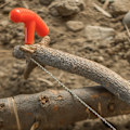 Miniatyrbillede 3 af 5: Rustfrit Stål Trådsav Græssav