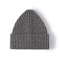 Miniatyrbilde 1 av 5: Grå Good Threads Beaniehatt Varm Strikket Hatt Tykk Strikket Skallehette