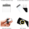 Pikkukuva 2 / 6: 5 kpl Mustaa 4 Gt USB-muistitikkua, USB 2.0 -muistitikku, Massamuisti