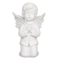 Miniatyrbillede 1 af 4: Engel Statue Kunst Dekorationer Bøn Kerub Harpiks (dreng)