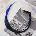 Miniatyrbilde 5 av 5: Twist-fletter Hårtilbehør Ekstensjoner Fargerike Twist Flettede Ring Hai