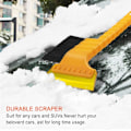 Miniatyrbillede 4 af 5: 2 i 1 Bilskrab med Kost Sne Squeegee Frost Skrab