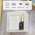 Miniatyrbillede 3 af 5: 4 stk. bomuldsvatpind æske, bomuldsopbevaring, bomuldsdispenser, c DXGHC