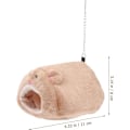 Miniatyrbillede 5 af 6: 3 varme vinterhamster senge - søde små kæledyrs huse, varm hængende