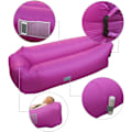 Miniatyrbilde 2 av 5: Oppblåsbar Hengekøye, Bærbar Oppblåsbar Lounge Oppblåsbar Sofa,