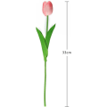 Miniatyrbillede 7 af 7: 10 stk Ægte Touch Latex Kunstige Tulipaner Blomster Falske Tulipaner Flow