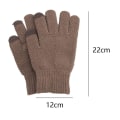Miniatyrbilde 2 av 5: Vinter Touch Screen Hansker Varme Ullfôret Strikkhansker Elastisk C