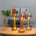 Miniatyrbillede 3 af 7: Genopladelig LED Bordlampe Berøringsfølsom Skrivebordslampe Soveværelse Resta