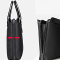 Miniatyrbild 6 av 6: Herrar Briefcase Business Tote Dokumentväska Väska Stor Kapacitet 15.