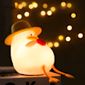 Miniatyrbillede 1 af 5: Happy Ya sjov lampe blødt lys farveskift timing øjenbeskyttelse f