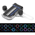 Miniatyrbilde 2 av 5: Sykkel Eike Lys, 14led RGB Modus Dobbeltsidig RGB Strålelys Wir
