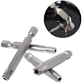 Miniatyrbillede 5 af 5: Hex Skaft Torx Stjerne 5-Punkts Bit Skruetrækker T10-T40 Magnetisk Sikker