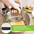 Miniatyrbillede 5 af 5: Dejblender, Størrelse Medium, Professionel Topbager Cutter, Sort w