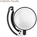 Miniatyrbillede 2 af 5: 3,5x Forstørrelsesglas Foldbar Håndholdt Læseforstørrelsesglas, 75mm