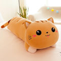 Miniatyrbilde 6 av 7: Lang, Glad Katt Pute Putestoff Dyr Gave Katt P