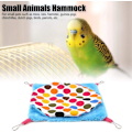 Miniatyrbild 3 av 4: Hängande Hammock för Hamster Mjuk Sovbädd Dubbellager Fåglar DXGHC