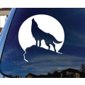 Miniatyrbillede 4 af 5: Ulv Bilsticker Totem Reflekterende Bilsticker Ulv Bilsticker DXGHC