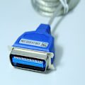 Miniatyrbillede 2 af 5: USB til Parallel Port Printkabel USB til Printerkabel IEEE1284